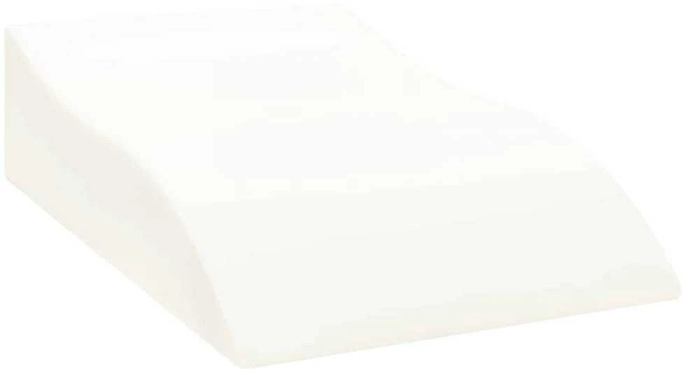 Koja pagalvė 68 x 40 x 18 cm PU putos Balta