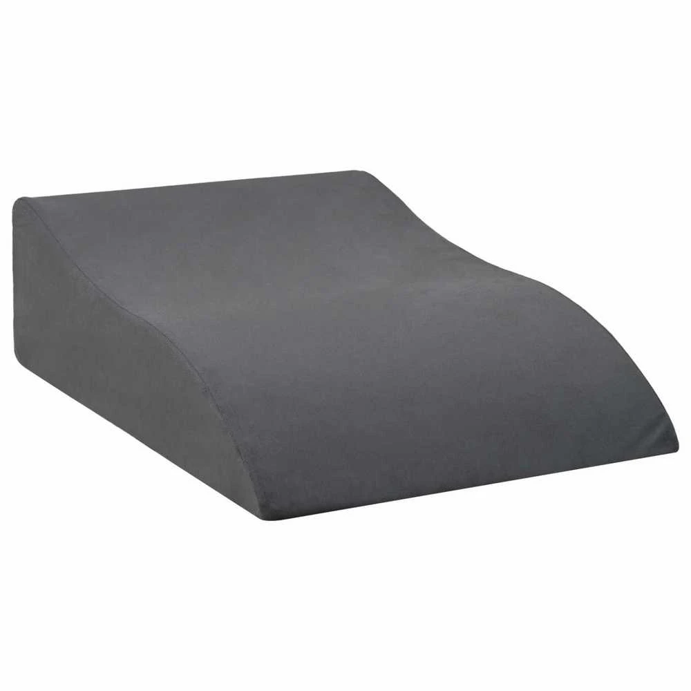 Koja pagalvė 68 x 40 x 18 cm PU putos Pilka