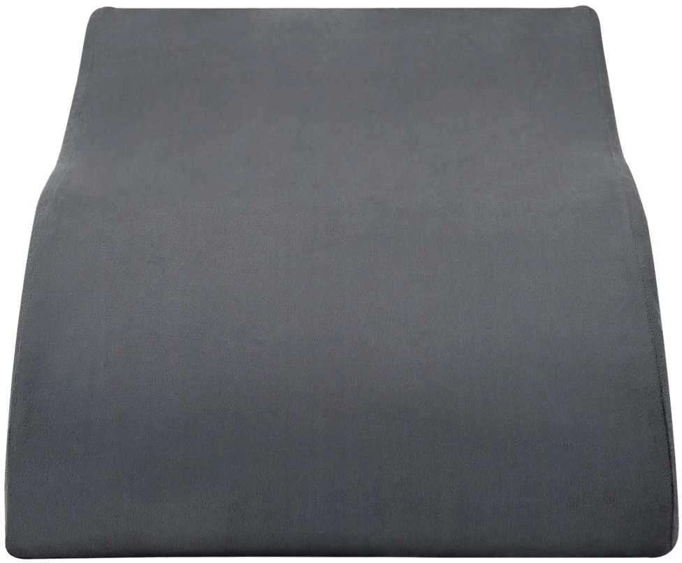 Koja pagalvė 68 x 41 x 21 cm PU putos Pilka