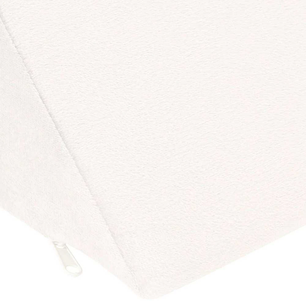Koja pagalvė 68 x 25 x 21,5 cm Tvirtas PU putos Balta
