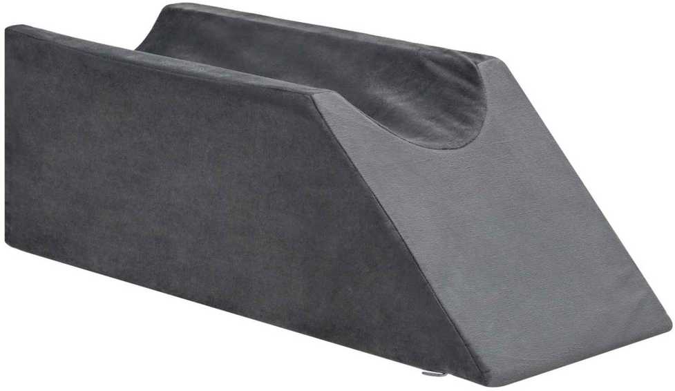 Koja pagalvė 68 x 25 x 21,5 cm Tvirtas PU putos Pilka