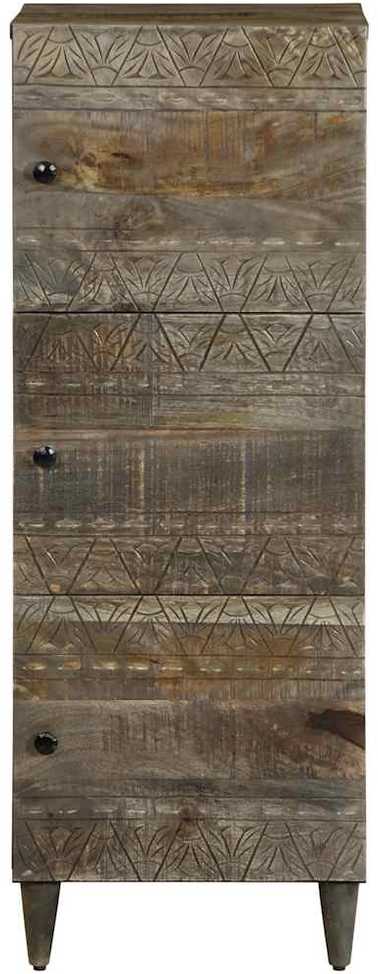Komoda, 40x33x110cm, mango medienos masyvas