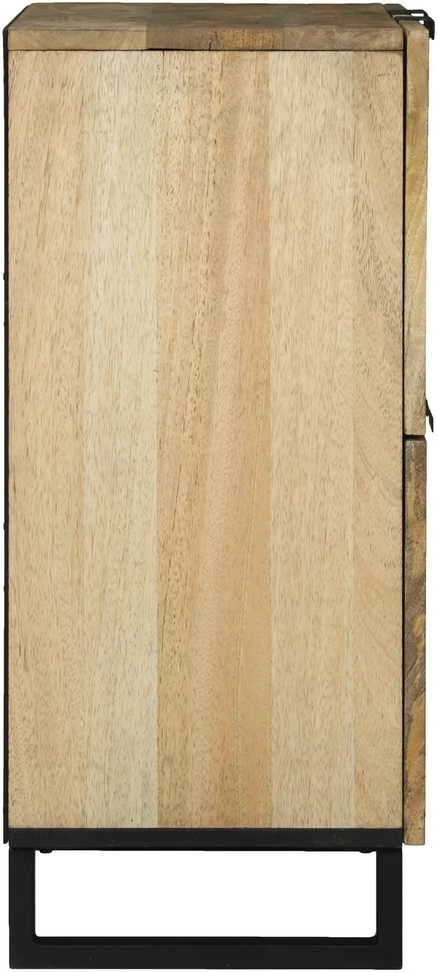 Komodas Ruda 60 x 33 x 75 cm mango medienos masyvas
