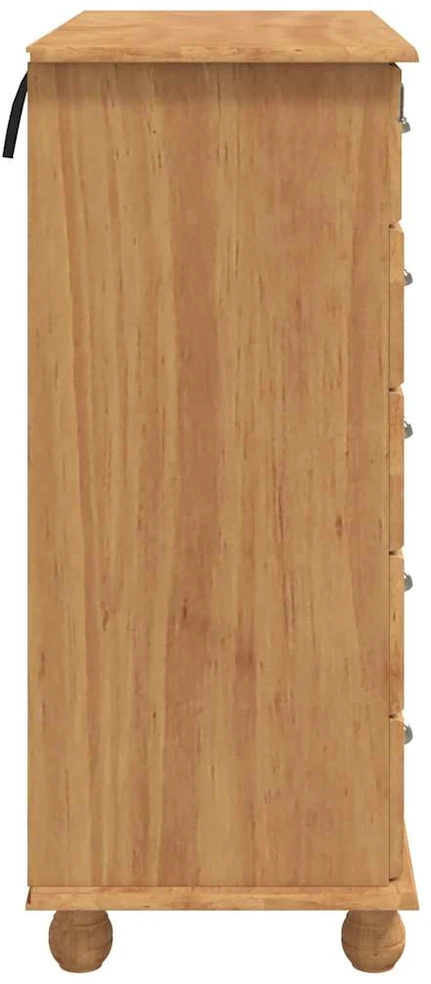 Komoda ASKIM Ruda 91 x 40 x 95,5 cm Kietos pušies mediena