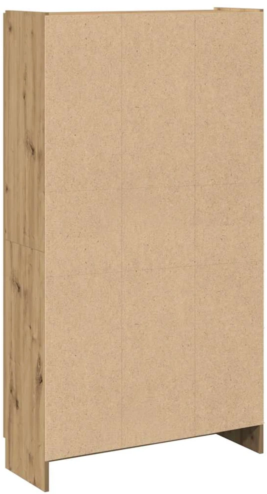 Komoda, ąžuolo spalvos, 82,5x30,5x150 cm, inžinerinė mediena