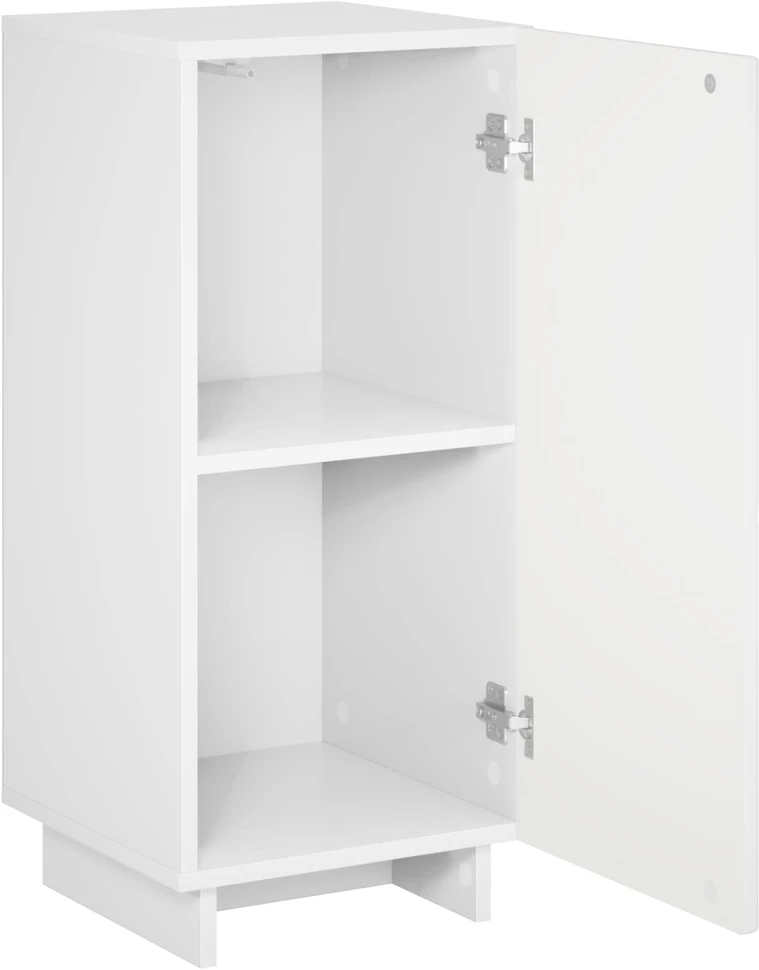 Komoda Balta 33,5 x 34,5 x 75 cm Apdirbta mediena