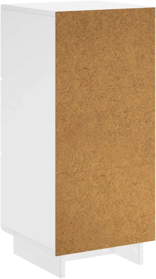 Komoda Balta 33,5 x 34,5 x 75 cm Apdirbta mediena