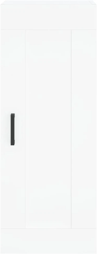 Komoda, baltos spalvos, 34,5x34x180cm, apdirbta mediena