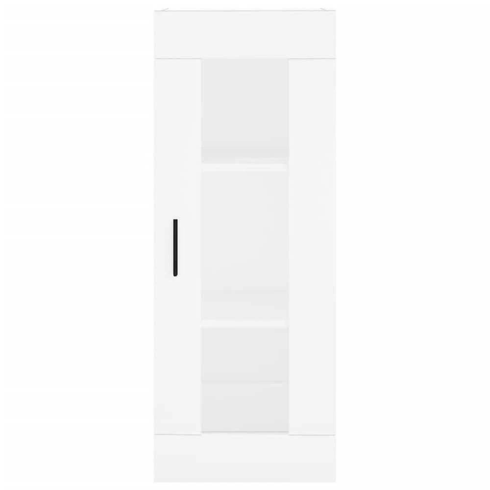 Komoda, baltos spalvos, 34,5x34x180cm, apdirbta mediena