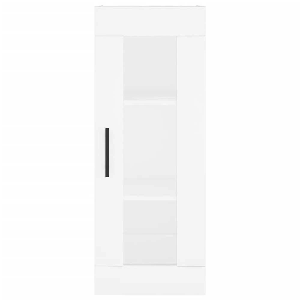 Komoda, baltos spalvos, 34,5x34x180cm, apdirbta mediena