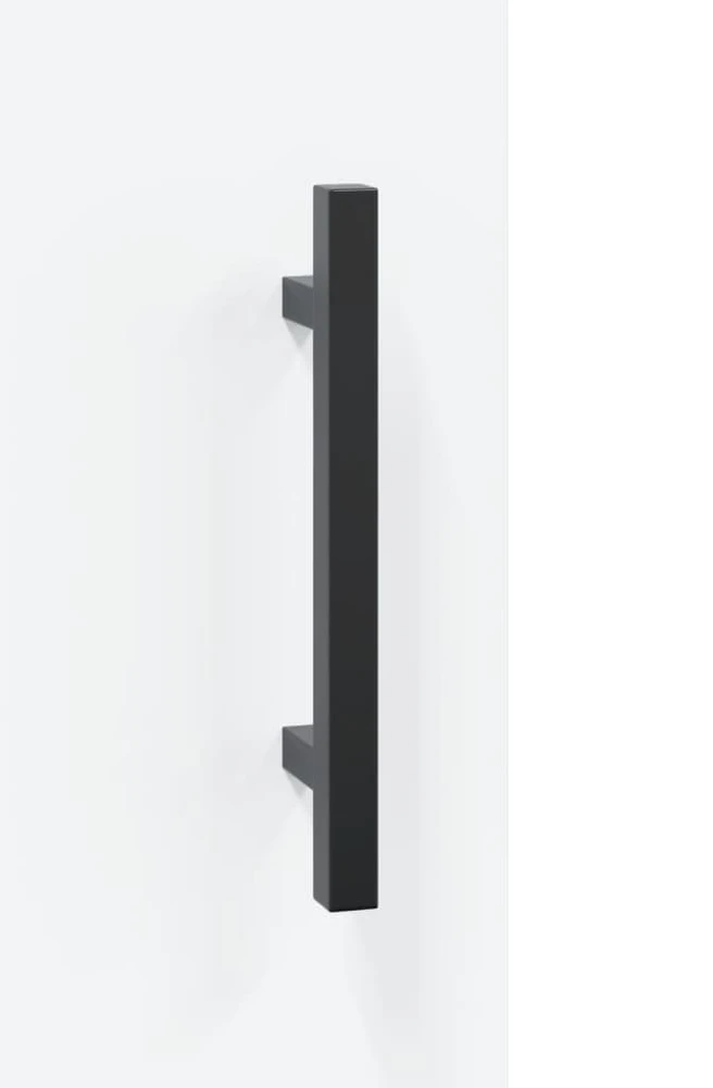 Komoda, baltos spalvos, 34,5x34x180cm, apdirbta mediena