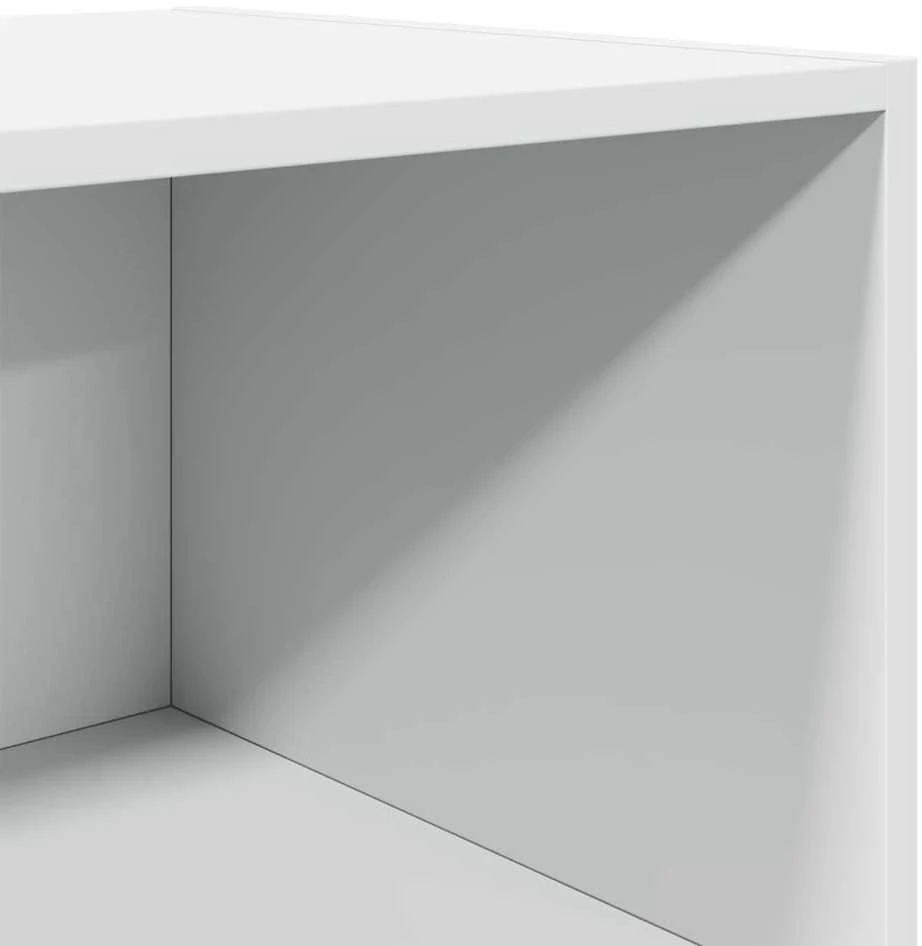 Komoda, baltos spalvos, 50x41x185cm, apdirbta mediena
