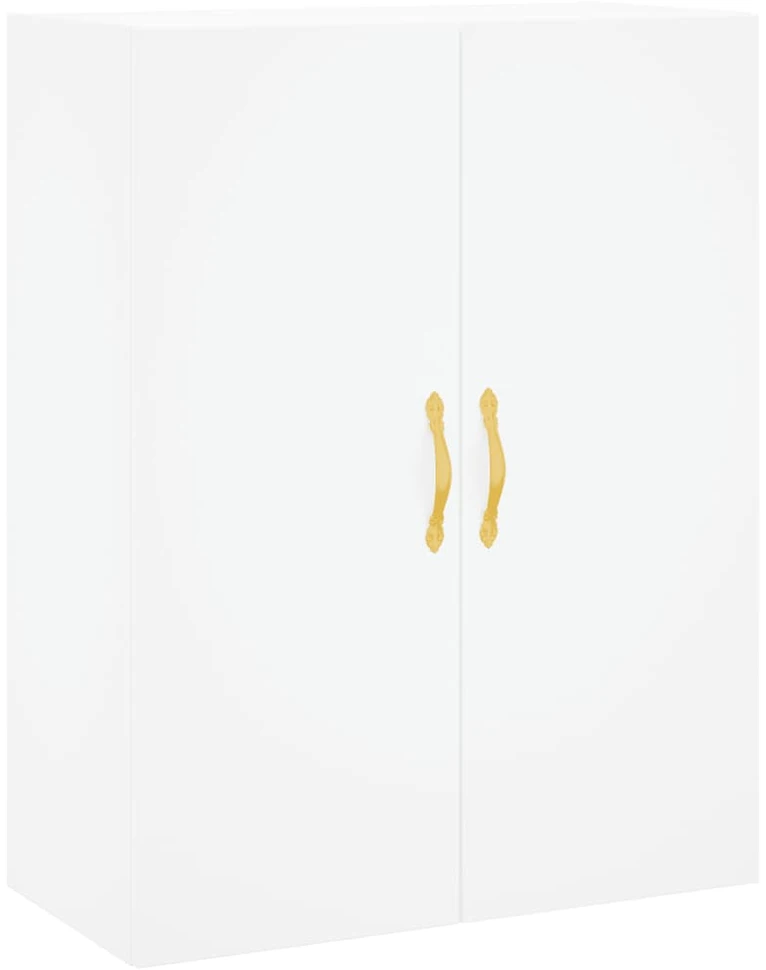 Komoda, baltos spalvos, 69,5x34x180cm, apdirbta mediena
