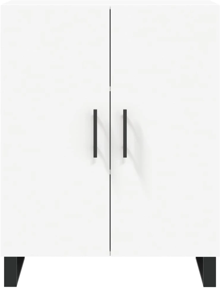 Komoda, baltos spalvos, 69,5x34x180cm, apdirbta mediena