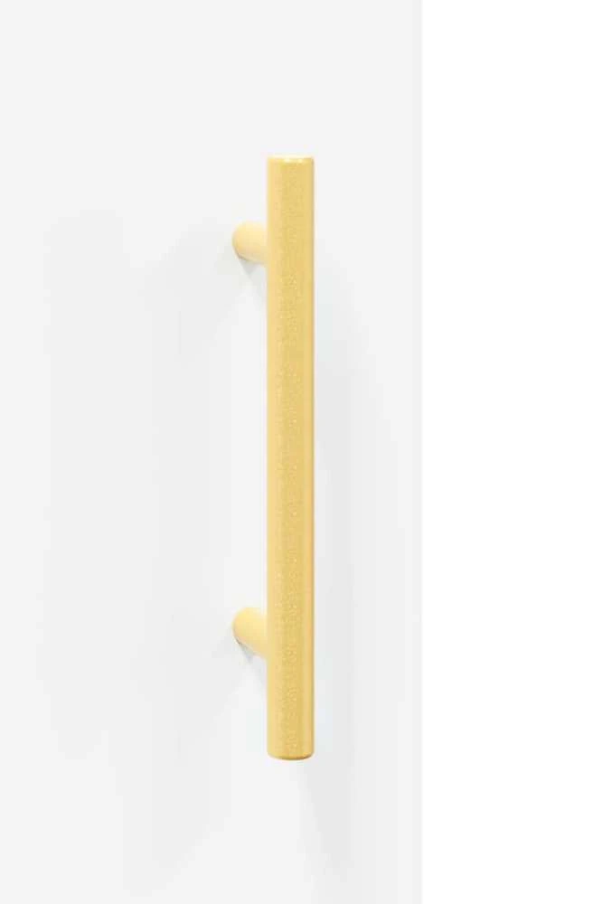 Komoda, baltos spalvos, 69,5x34x180cm, apdirbta mediena