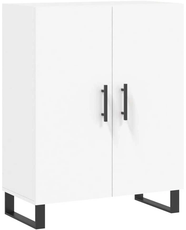 Komoda, baltos spalvos, 69,5x34x180cm, apdirbta mediena