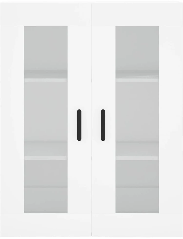 Komoda, baltos spalvos, 69,5x34x180cm, apdirbta mediena