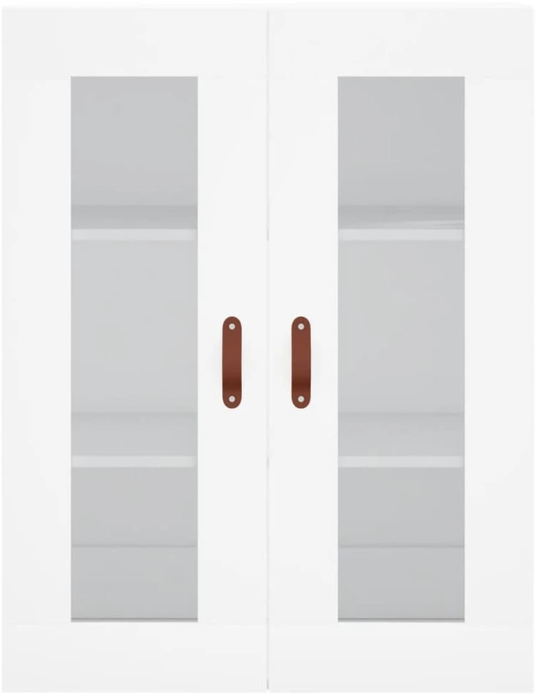 Komoda, baltos spalvos, 69,5x34x180cm, apdirbta mediena