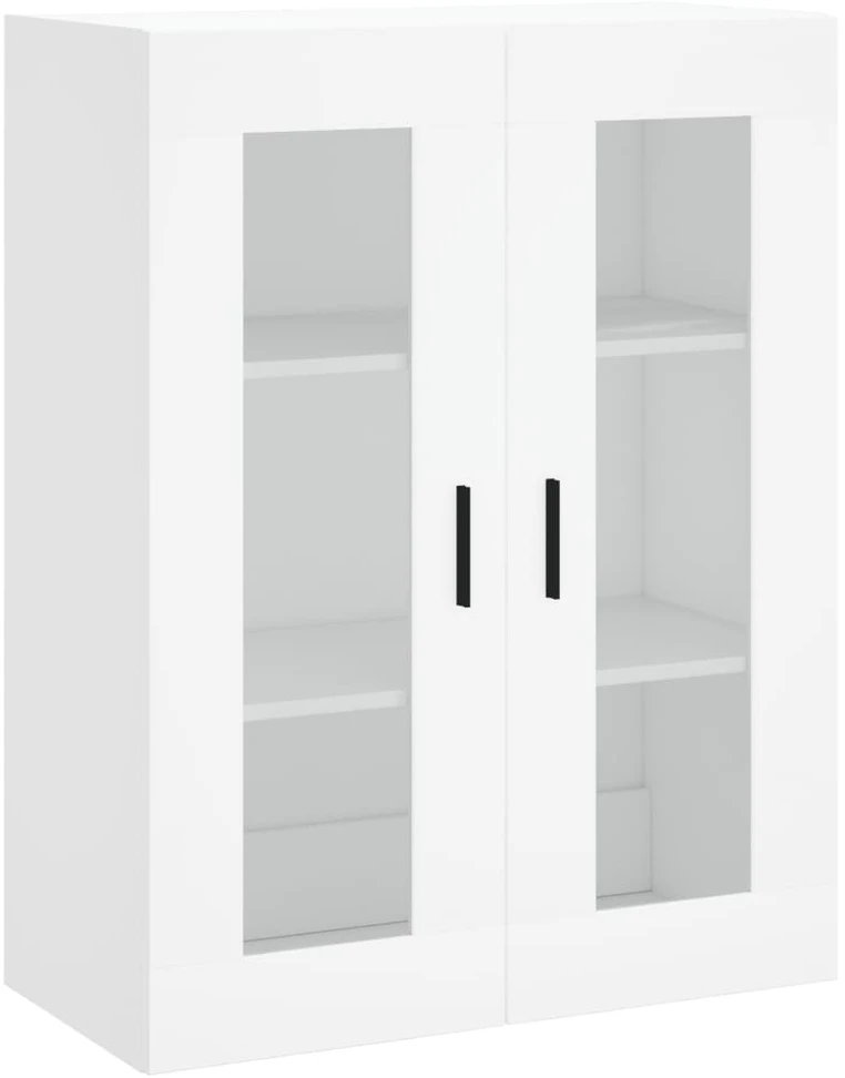 Komoda, baltos spalvos, 69,5x34x180cm, apdirbta mediena