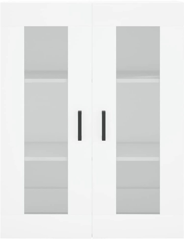 Komoda, baltos spalvos, 69,5x34x180cm, apdirbta mediena