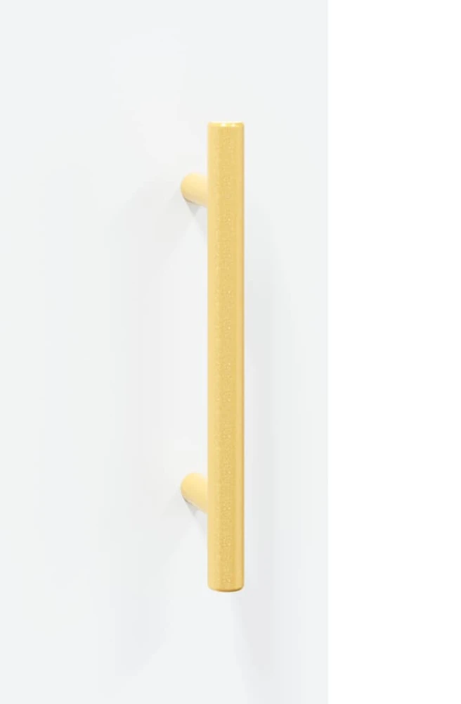 Komoda, baltos spalvos, 69,5x34x180cm, apdirbta mediena