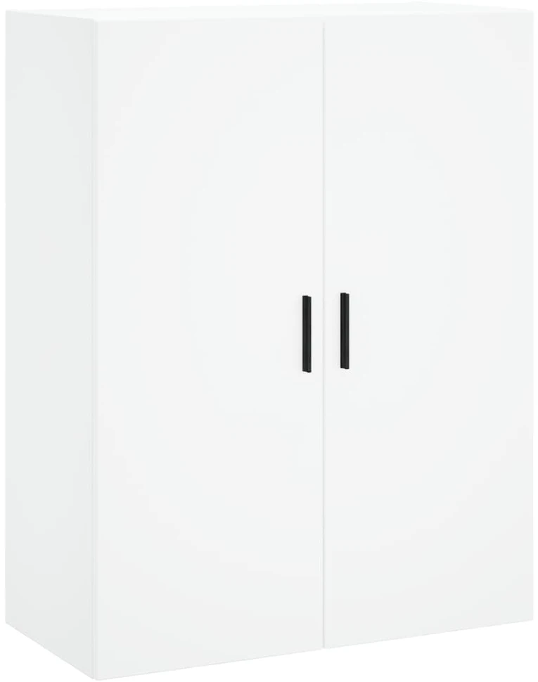 Komoda, baltos spalvos, 69,5x34x180cm, apdirbta mediena