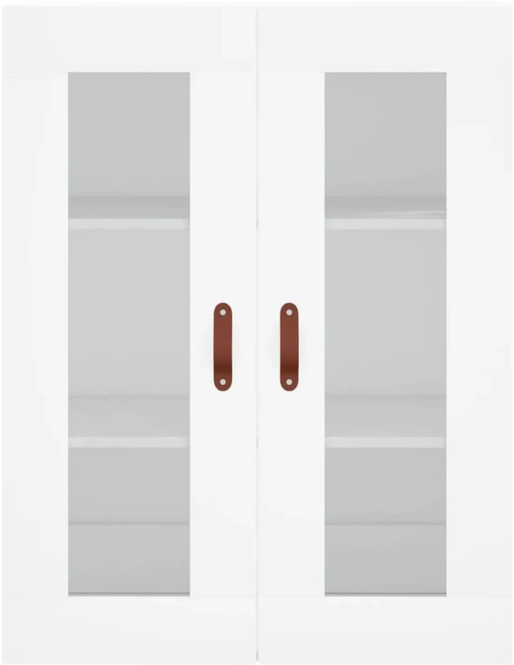 Komoda, baltos spalvos, 69,5x34x180cm, apdirbta mediena