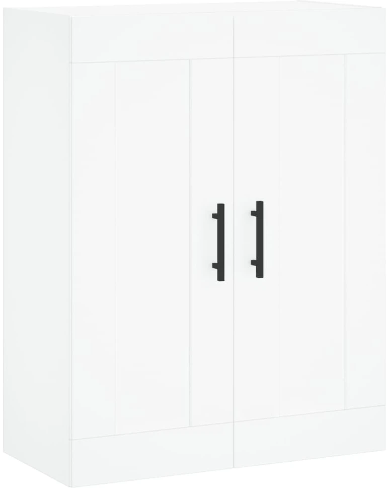 Komoda, baltos spalvos, 69,5x34x180cm, apdirbta mediena