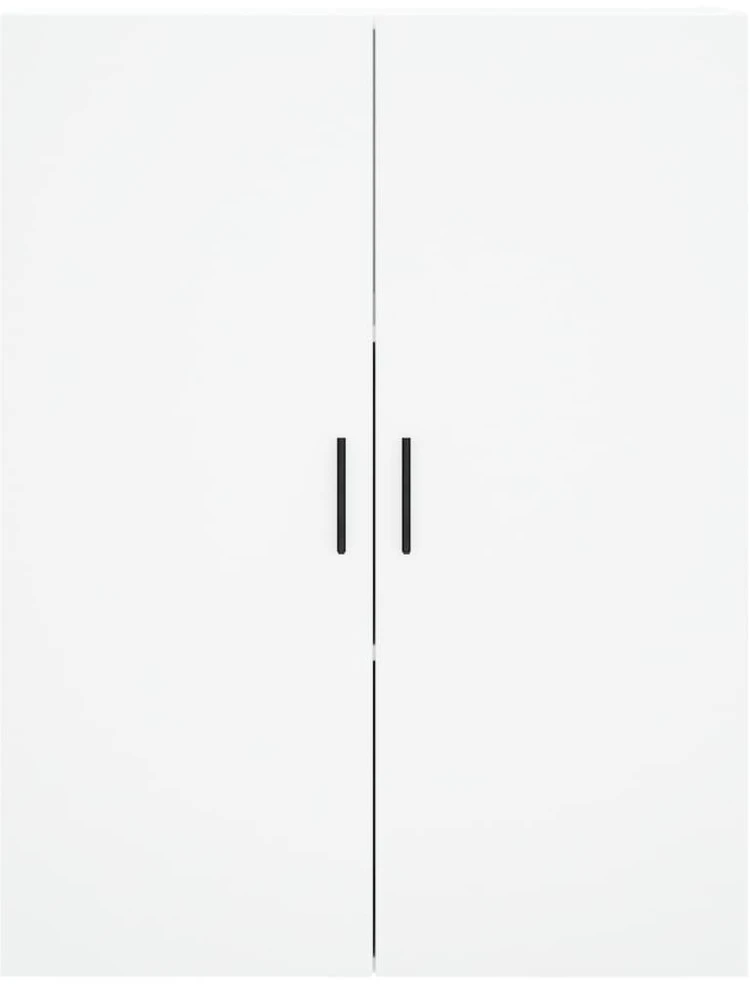 Komoda, baltos spalvos, 69,5x34x180cm, apdirbta mediena
