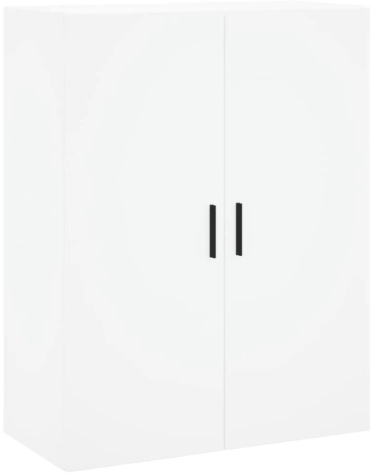 Komoda, baltos spalvos, 69,5x34x180cm, apdirbta mediena