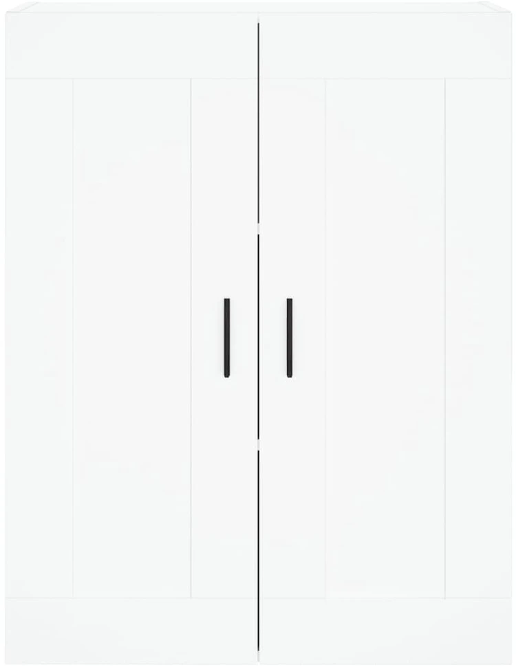 Komoda, baltos spalvos, 69,5x34x180cm, apdirbta mediena