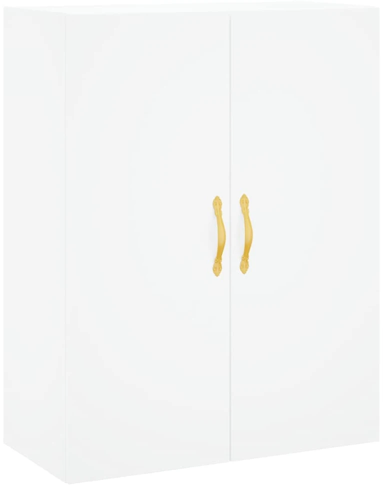Komoda, baltos spalvos, 69,5x34x180cm, apdirbta mediena