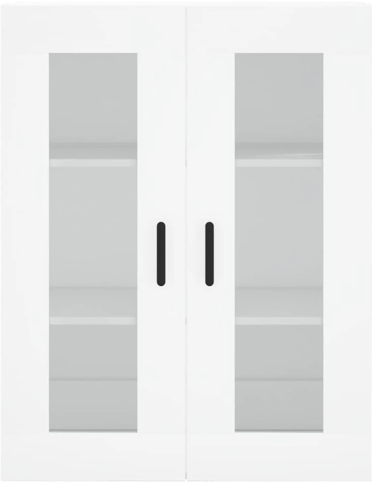 Komoda, baltos spalvos, 69,5x34x180cm, apdirbta mediena