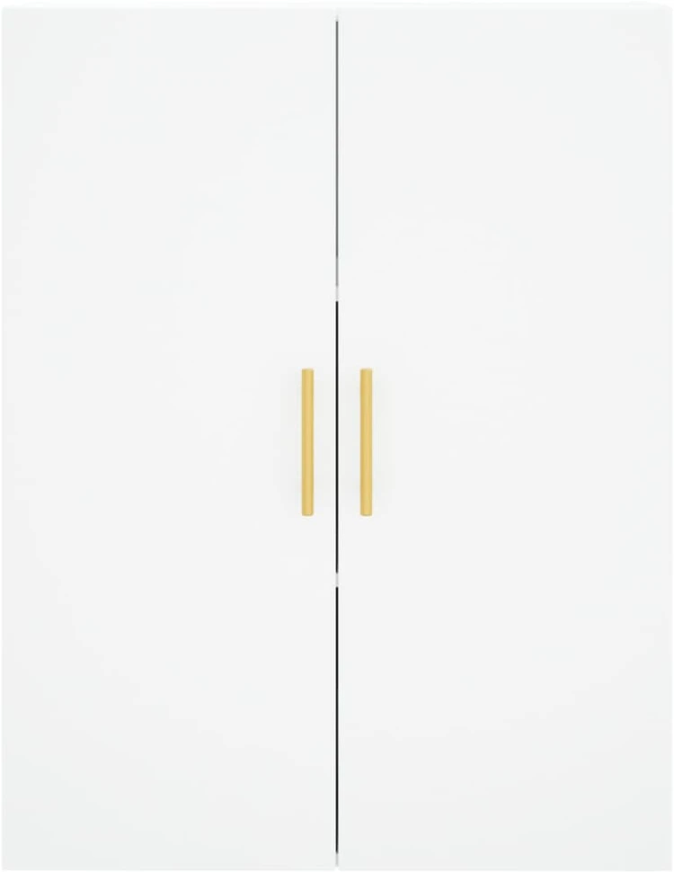Komoda, baltos spalvos, 69,5x34x180cm, apdirbta mediena