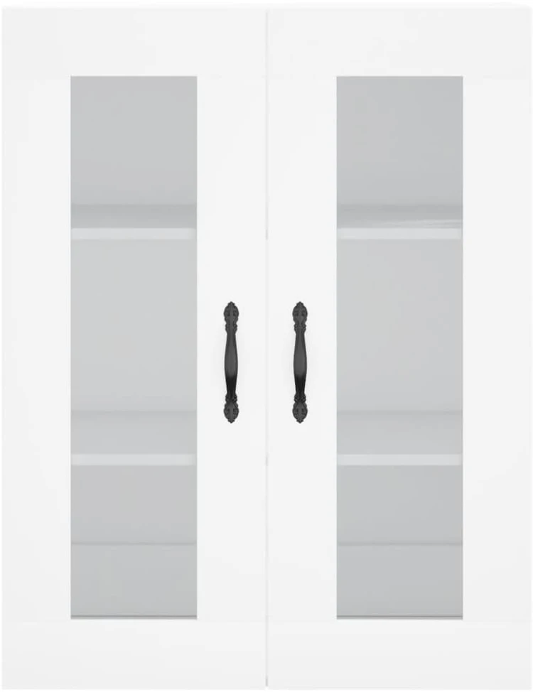 Komoda, baltos spalvos, 69,5x34x180cm, apdirbta mediena