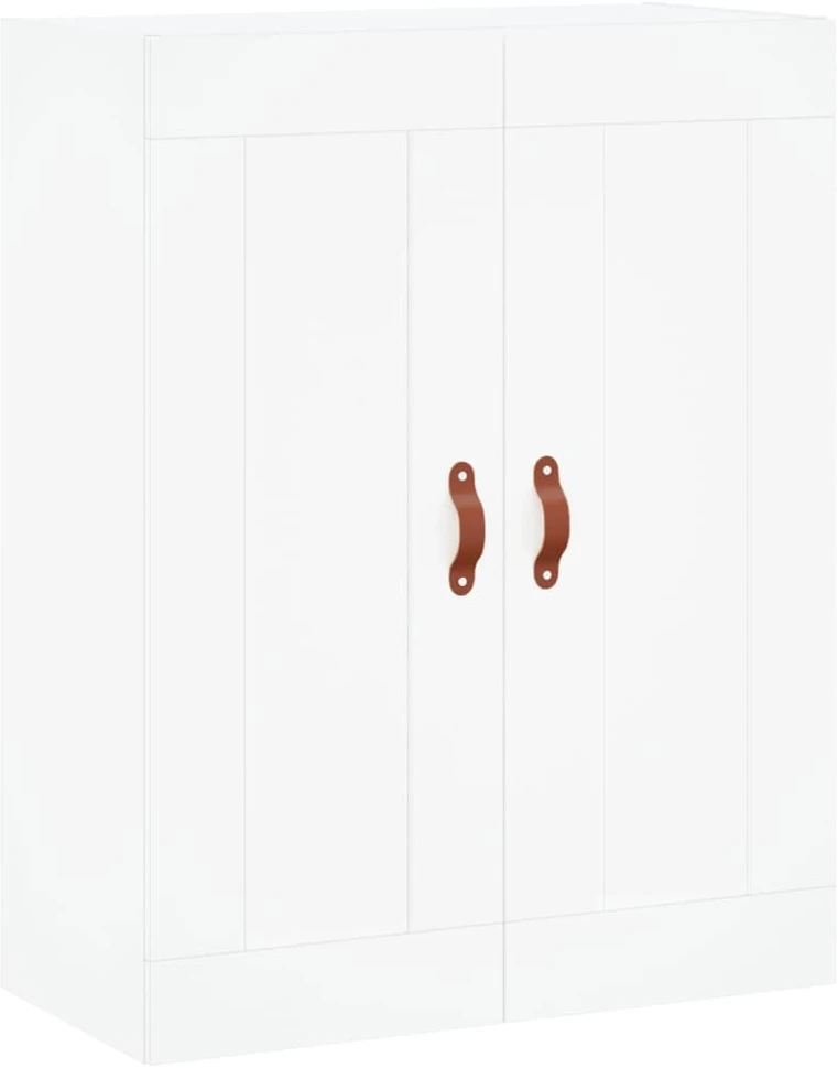 Komoda, baltos spalvos, 69,5x34x180cm, apdirbta mediena