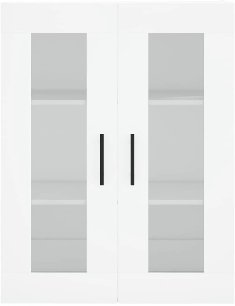 Komoda, baltos spalvos, 69,5x34x180cm, apdirbta mediena