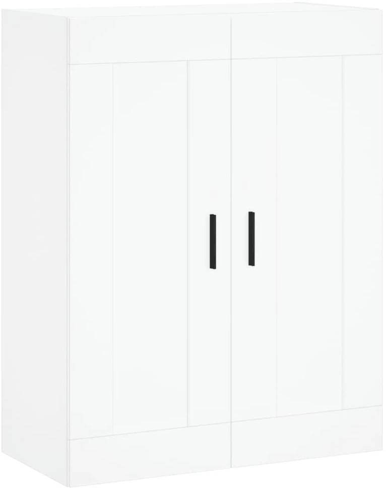 Komoda, baltos spalvos, 69,5x34x180cm, apdirbta mediena