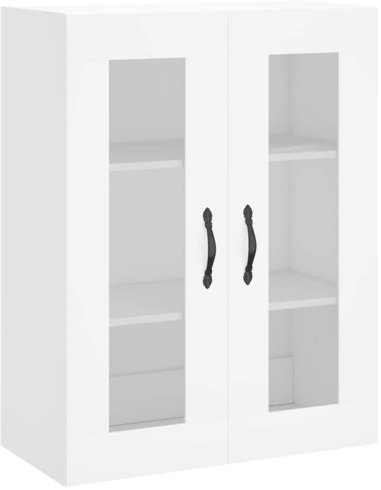 Komoda, baltos spalvos, 69,5x34x180cm, apdirbta mediena