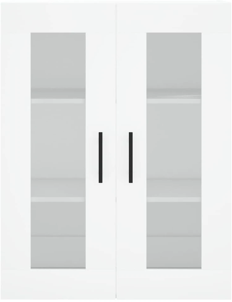Komoda, baltos spalvos, 69,5x34x180cm, apdirbta mediena