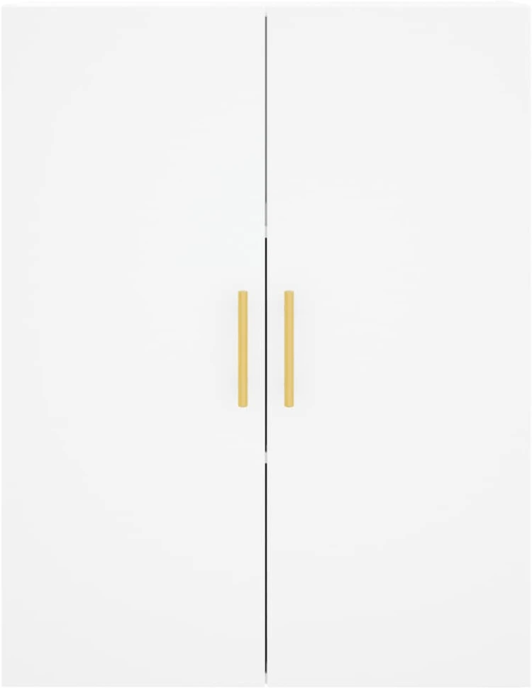 Komoda, baltos spalvos, 69,5x34x180cm, apdirbta mediena