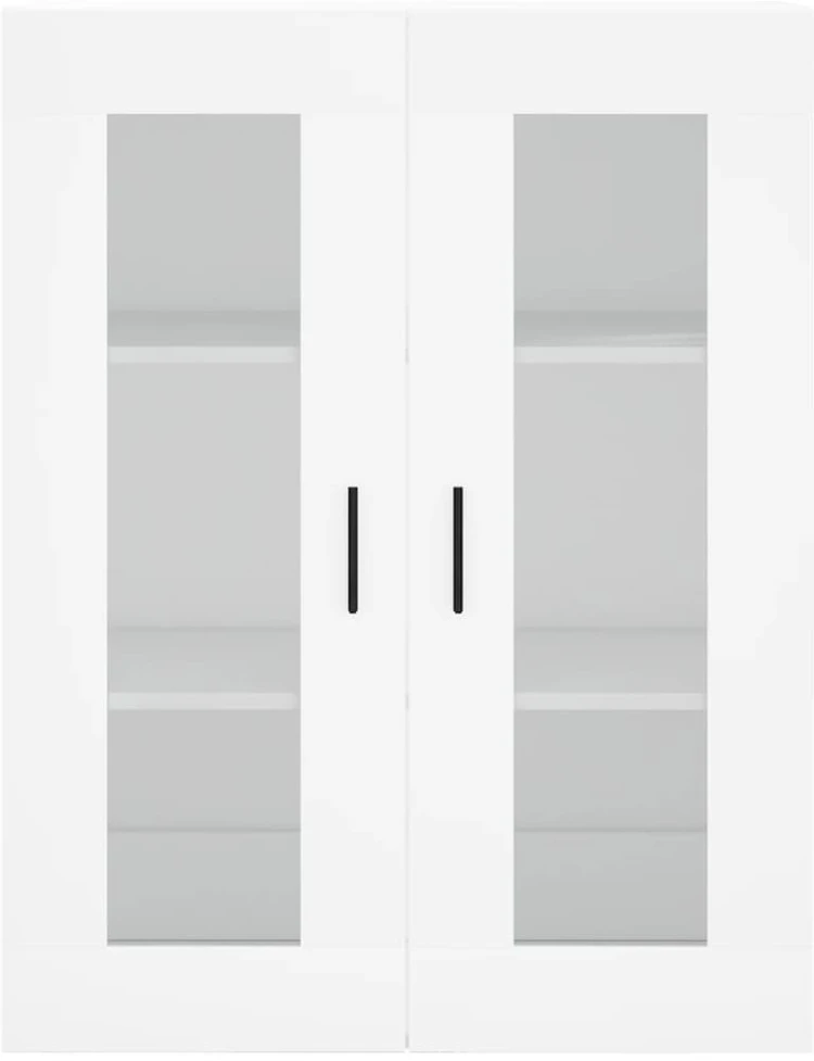 Komoda, baltos spalvos, 69,5x34x180cm, apdirbta mediena