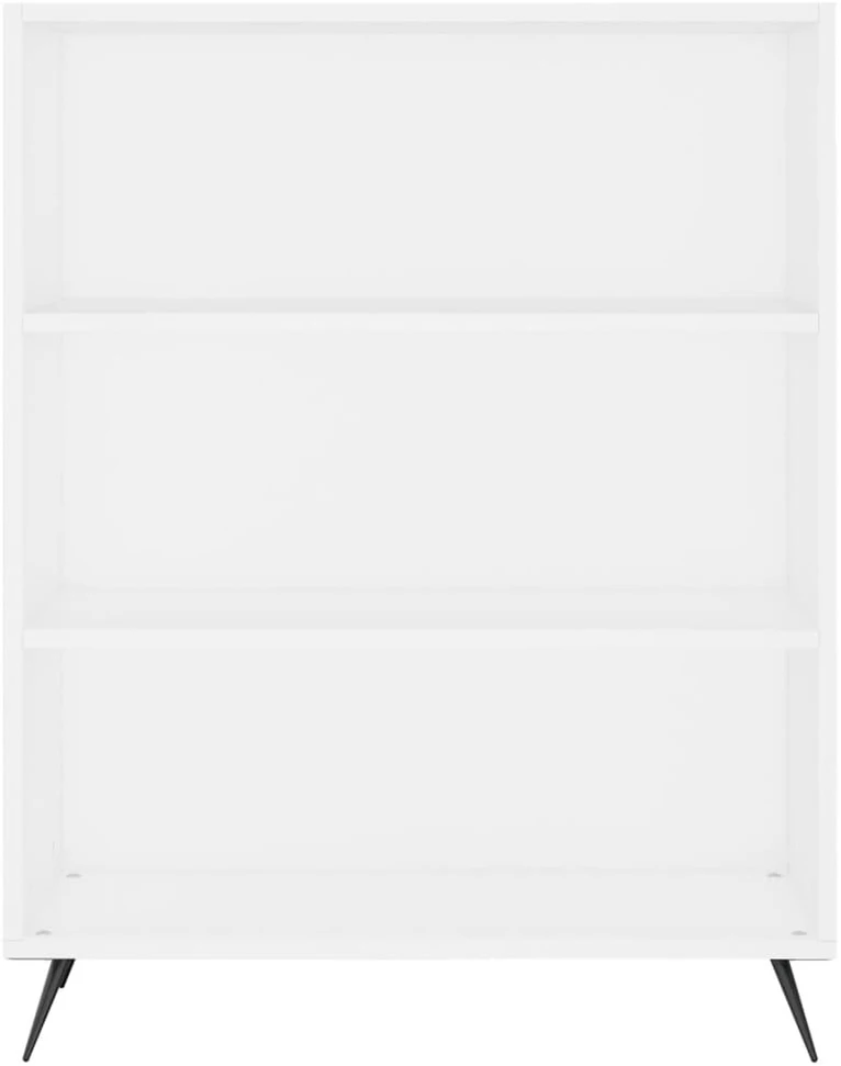 Komoda, baltos spalvos, 69,5x34x180cm, apdirbta mediena