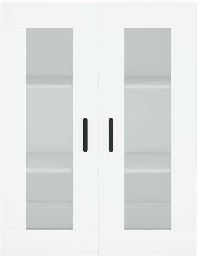 Komoda, baltos spalvos, 69,5x34x180cm, apdirbta mediena