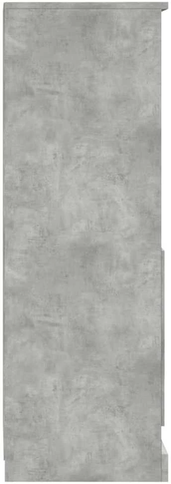 Komoda, betono pilka, 36x35,5x103,5cm, apdirbta mediena