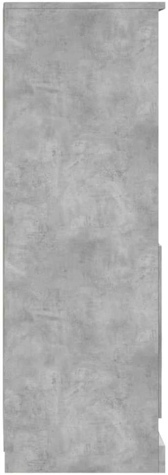 Komoda, betono pilka, 36x35,5x103,5cm, apdirbta mediena