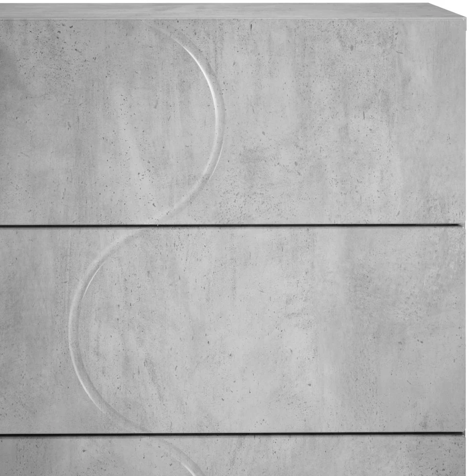Komoda Betono pilka 70 x 38 x 75 cm Apdirbta mediena