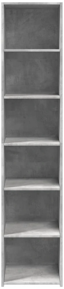 Komoda, betono pilkos spalvos, 40x41x185cm, apdirbta mediena