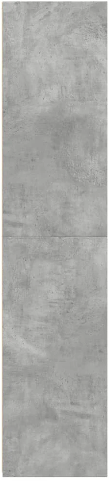 Komoda, betono pilkos spalvos, 40x41x185cm, apdirbta mediena