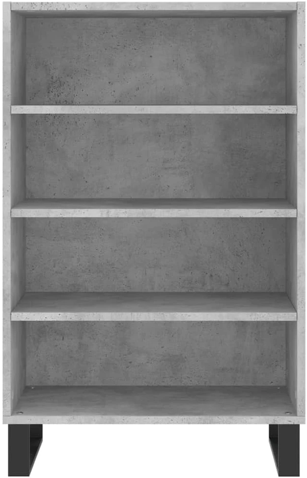 Komoda, betono pilkos spalvos, 57x35x90cm, apdirbta mediena